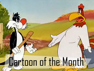 Since September is Chicken Month, enjoy this classic Foghorn Leghorn cartoon!