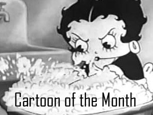 New Years is the perfect time for a fresh new beginning, so start your year off squeaky-clean with Betty Boop and Pudgy!