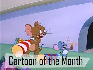 Happy 4th of July! This date marks Independence Day in the United States, celebrating the Declaration of Independence and the founding of the nation in 1776. What other way to commemorate the day with a Tom and Jerry cartoon about celebrating the 4th of July itself? (CONTENT WARNING: Depiction of blackface from 6:15-6:27).