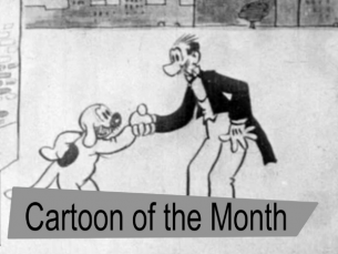To ring in the new year, check out this cartoon which turns 100 in 2026, Dog Gone! Part of the popular Mutt and Jeff animated series (1916-1926), Dog Gone (1926) is a short comedy where Mutt convinces Jeff to dress as a dog in order to enter a dog competition.