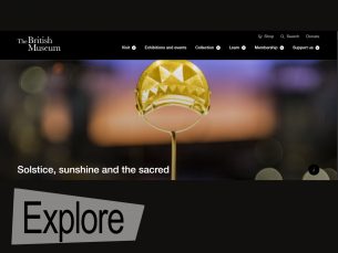 A British Museum article honours the summer solstice by sharing how different cultures across time have celebrated the power of the sun and the mystery of the summer solstice. It compares various historical artifacts that share in the broad cultural significance of depticting the sun and the summer solstice in art.